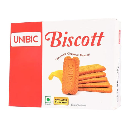 Unibic Biscott Biscuits, Caramel & Cinnamon