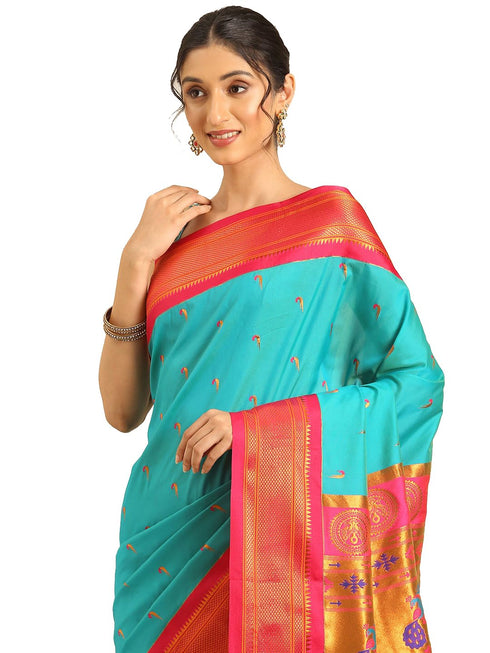 Vasthrlay Paithani Bottle Saree