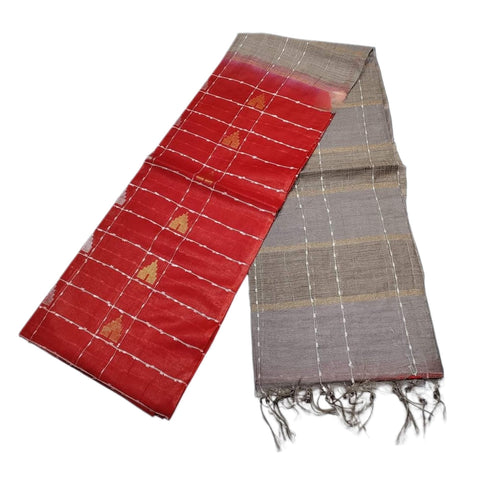 Vasthrlay Yellow Handloom Saree