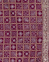 Vasthrlay Georgette Embroidery Purple Saree With Unstitched Blouse Piece