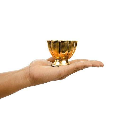 Brass Chandan | Kumkum bowl 6 Pcs