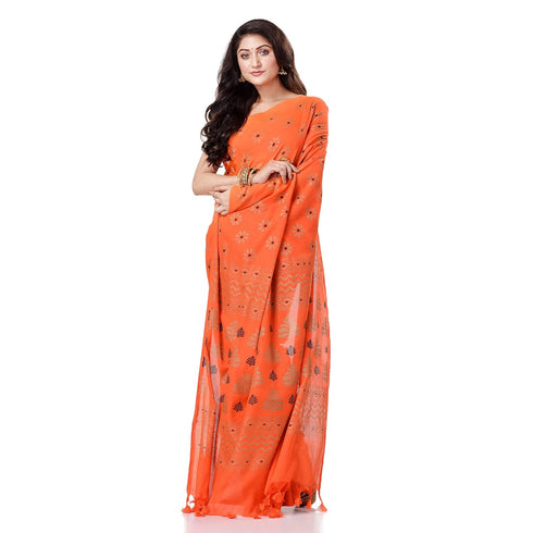 Vasthrlay Bengal Cotton `s Abhrak Handloom