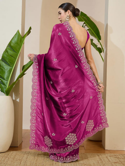 Vasthrlay Embroidered Unstitched Vh Ethnic Wear
