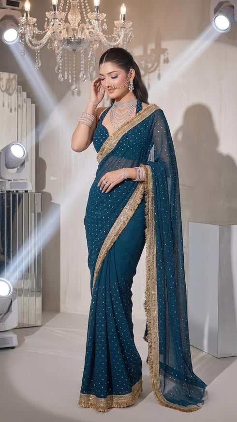 Vasthrlay Border Saree