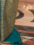 Vasthrlay Women's Kanjivaram Silk Unstitched Saree