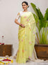 Vasthrlay Printed White1 White Saree