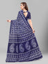 Vasthrlay Cotton Printed Mulmul Saree