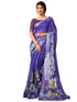 Vasthrlay Digital Printed Unstitched Pink Saree