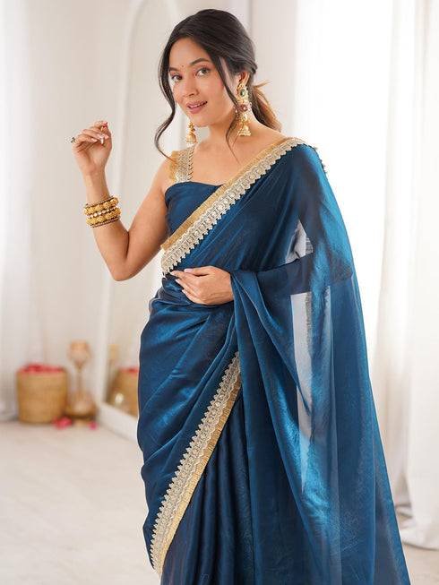 Vasthrlay Embroidered Unstitched Designer Rt Ethnic Wear