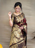 Vasthrlay Banarasi Unstitched Saree