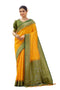 Vasthrlay Kanjivaram Unstitched Jacquard Stylish Saree
