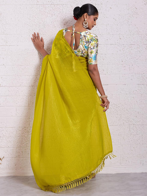 Vasthrlay Unstitched Tassels Latkans Sum Ethnic Wear