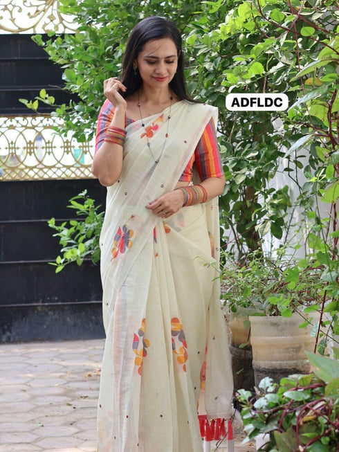 Vasthrlay Multicolor Floral Lightweight Elegant