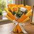 Presto Handmade Crochet Teddy Bear & Sunflower Bouquet