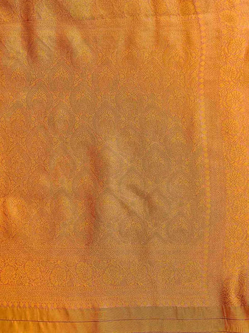 Vasthrlay Banarasi Weaving Light Saree