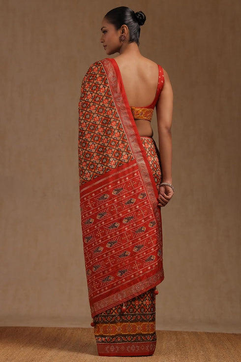 Vasthrlay Pochampally Saree Stone