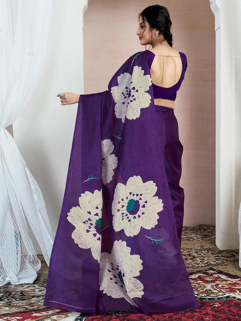 Vasthrlay Bhagalpuri Printed Unstitched 4160s232n Black3