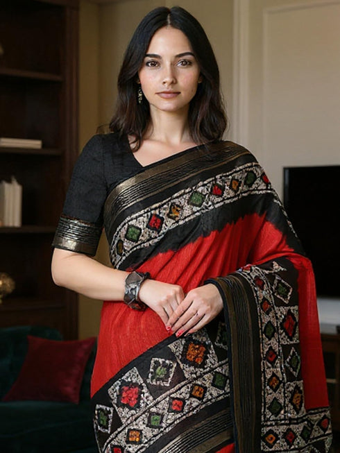 Vasthrlay Printed Unstitched Ai Ethnic Wear