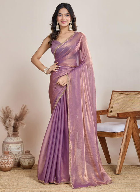 Vasthrlay Border Unstitched Saree