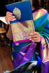 Vasthrlay Paithani Unstitched Elegant Traditional Saree