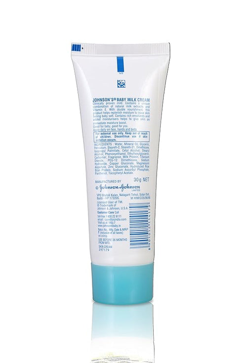 Johnson's Baby Milk Cream