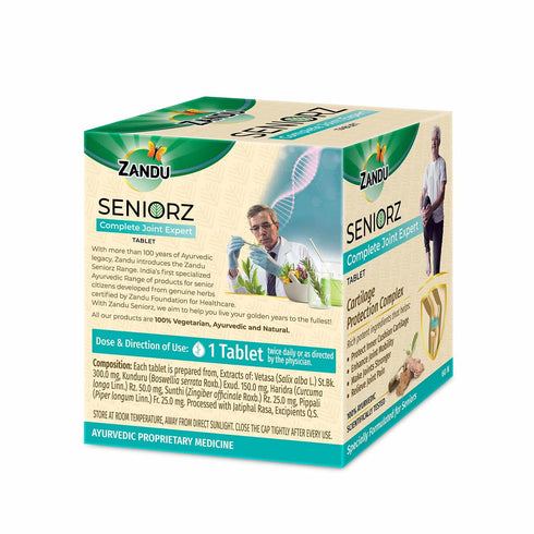 Zandu Seniorz Complete Joint Expert Tablets
