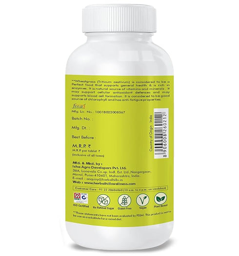 Herbal Hills Ayurveda Wheatgrass Tablets