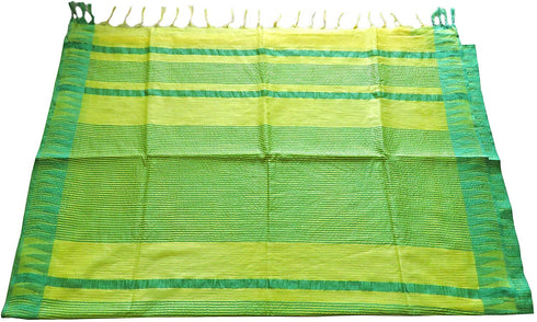 Vasthrlay Handloom Bhagalpuri Blouse Yellow