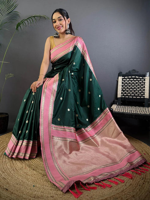 Vasthrlay Kanjivaram Unstitched Blouse Ethnic Wear