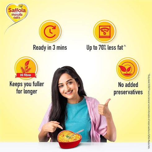 Saffola Masala Oats Masala and Coriander