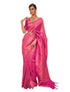 Vasthrlay Women's Kanjivaram Silk Unstitched Saree