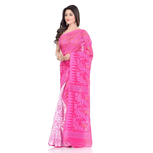 Vasthrlay Bengal Cotton `s Handloom Jamdani