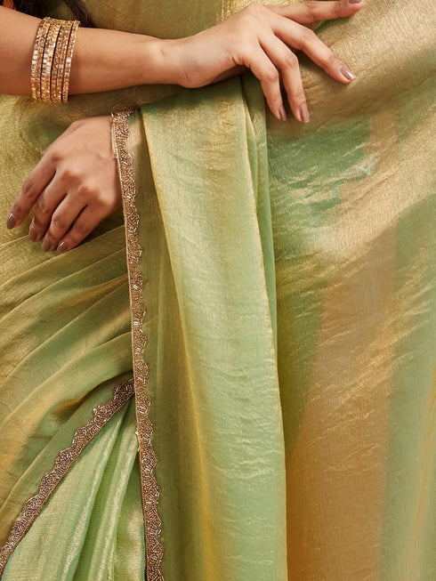Vasthrlay Border Unstitched Saree