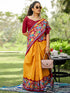 Vasthrlay Madhubani Printed Unstitched Hs Ethnic Wear