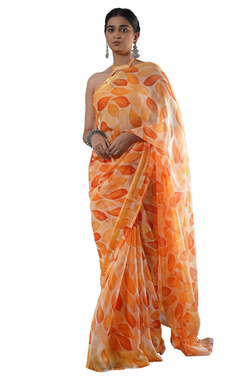 Vasthrlay Fashion Jacquard Geomatric Peach Ethnic Wear