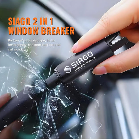SIAGO Car Safety Hammer Emergency Escape Tool