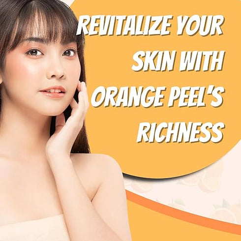 Havintha - Natural Orange Peel Powder Jar - for Glowing Skin