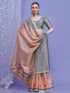 Vasthrlay Printed Unstitched Hs Ethnic Wear