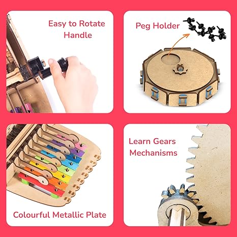Smartivity DIY Music Machine Toy for Kids 8-14 Years Old
