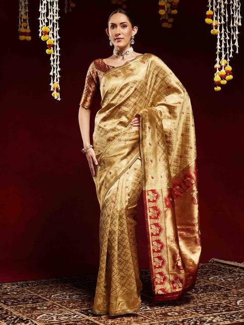 Vasthrlay Litchi Unstitched Of Ethnic Wear