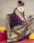 Vasthrlay Banarasi Unstitched Saree