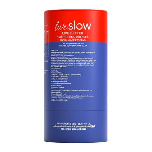 Wellbeing Nutrition Slow | Virgin Omega 3