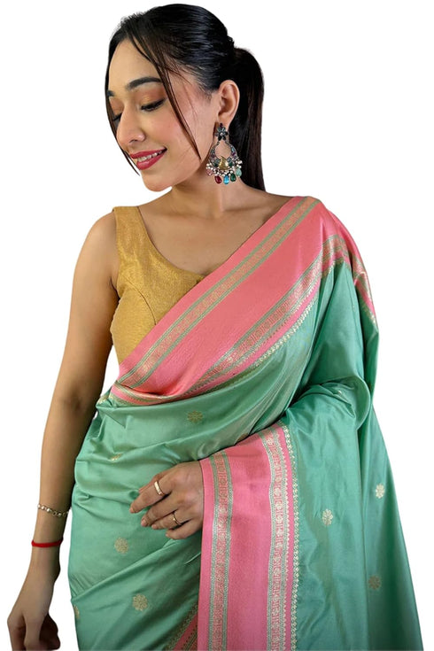 Vasthrlay Kanjivaram Unstitched Blouse Ethnic Wear