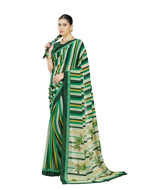Vasthrlay Georgette Unstitched Saree