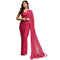 Vasthrlay Chiffon Bandhani Printed Teal Saree