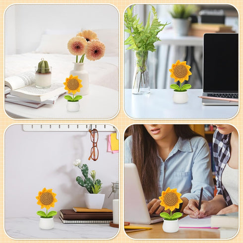 Crochet Sunflower