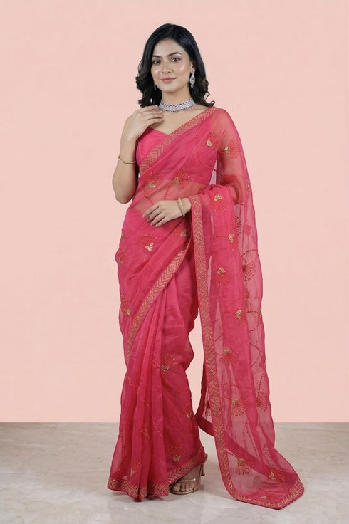 Vasthrlay Embroidered Swarovski Ethnic Wear