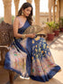Vasthrlay Printed Coral Saree