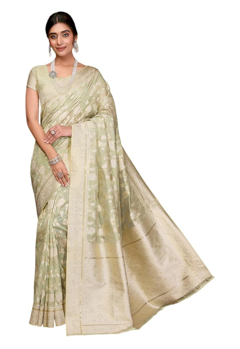 Vasthrlay Kanjivaram Banarasi Wedding Sari Az Ys Yasmin Saree