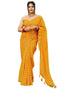 Vasthrlay Chiffon Printed Unstitched Pink Saree